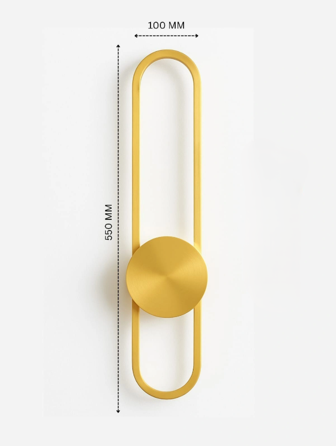 Modern Gold Wall Light LX398 – 12W, 3CCT, Indoor Accent Lighting - Buylights #