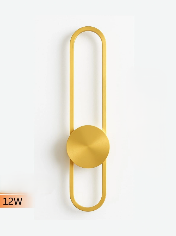 Modern Gold Wall Light LX398 – 12W, 3CCT, Indoor Accent Lighting - Buylights #