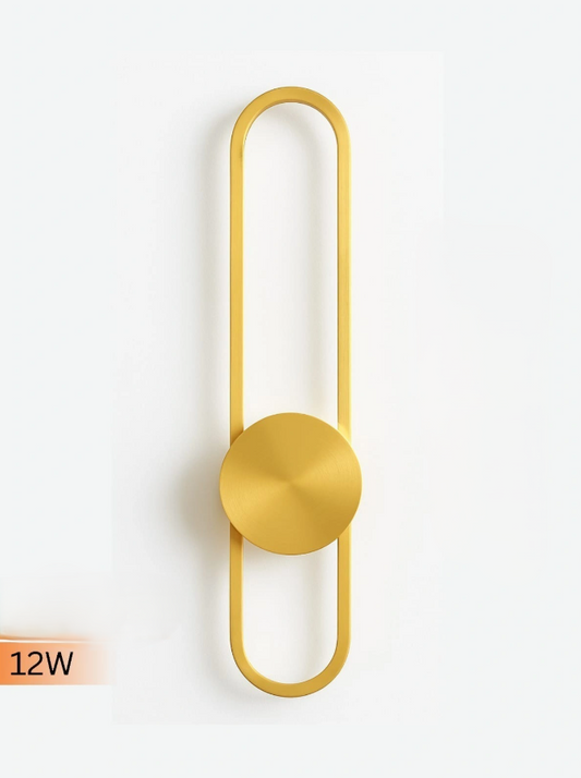 Modern Gold Wall Light LX398 โ 12W, 3CCT, Indoor Accent Lighting - Buylights #