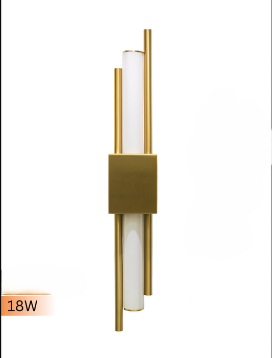 Gold Finish Picture Light – 18W Wall-Mounted Decorative Accent - Buylights #