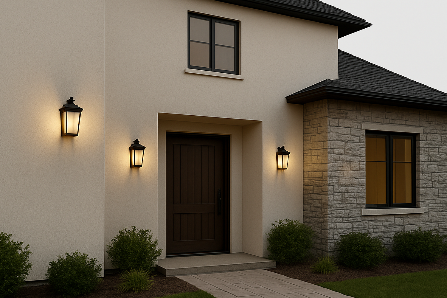 Outdoor Facade Lights