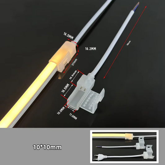 Neon LED Strip Light Connectors – Waterproof & Secure Fittings - Buylights #