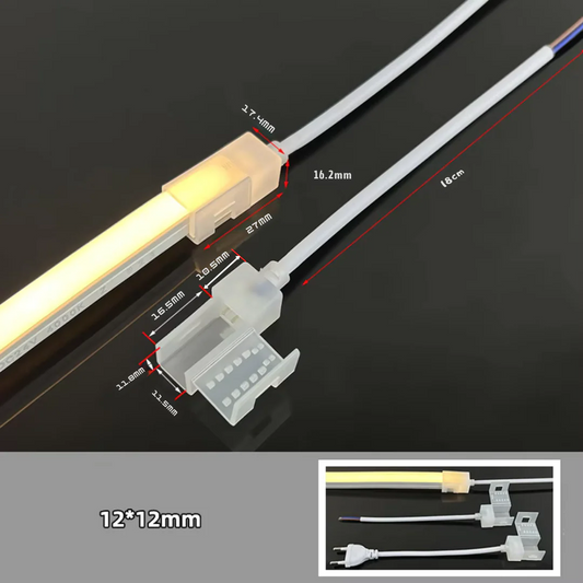 Neon LED Strip Light Connectors – Waterproof & Secure Fittings - Buylights #
