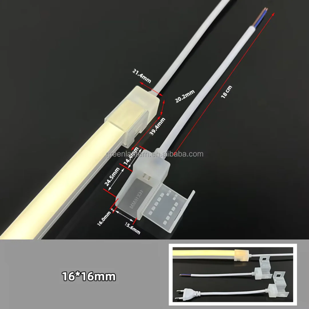 Neon LED Strip Light Connectors – Waterproof & Secure Fittings - Buylights #