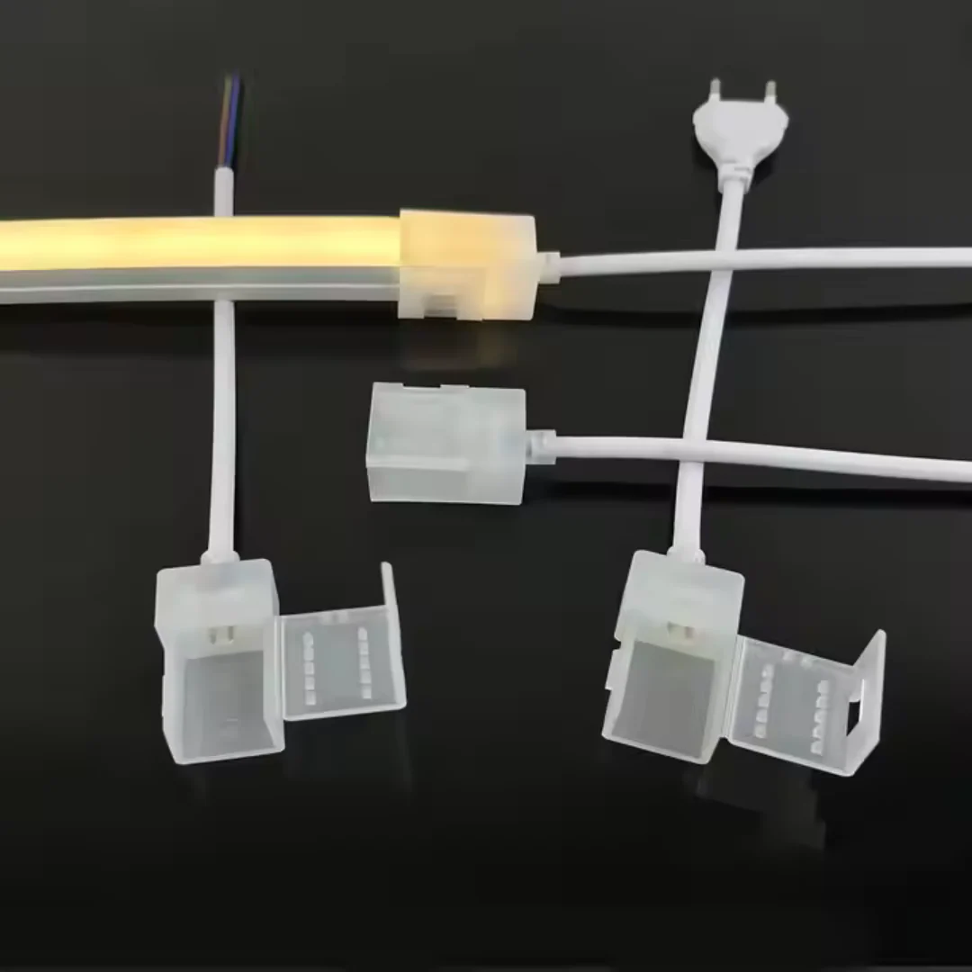 Neon LED Strip Light Connectors – Waterproof & Secure Fittings - Buylights #