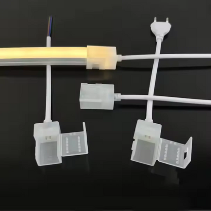 Neon LED Strip Light Connectors – Waterproof & Secure Fittings - Buylights #
