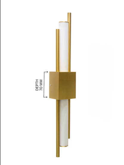 Gold Finish Picture Light – 18W Wall-Mounted Decorative Accent - Buylights #