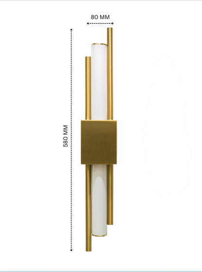 Gold Finish Picture Light – 18W Wall-Mounted Decorative Accent - Buylights #