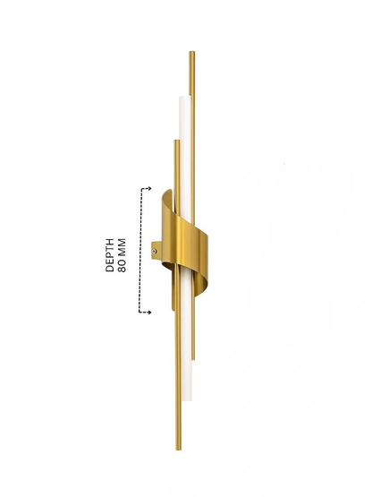 Premium Gold Wall Light 12W 3CCT LED for Indoor Décor - Buylights #