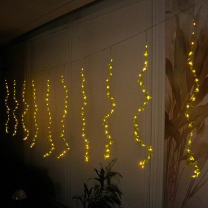 Leaves Garland Curtain Lights Decorative Fairy Light - Buy lights 
