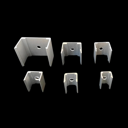 Silicone End Caps & Metal Mounting Clips for Flexible Silicone Profile | Durable & Easy Installation - Buylights #