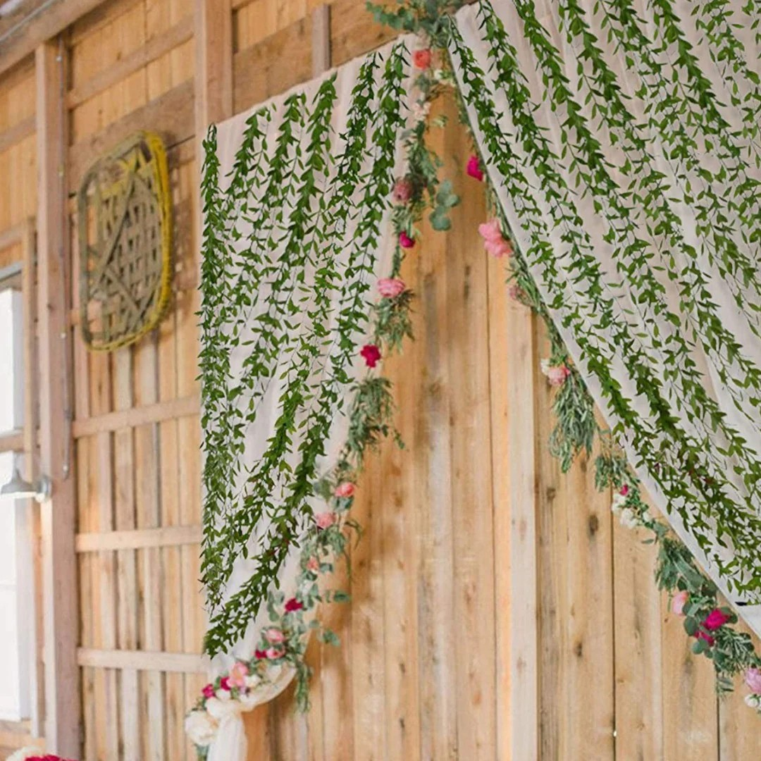 Leaves Garland Curtain Lights 