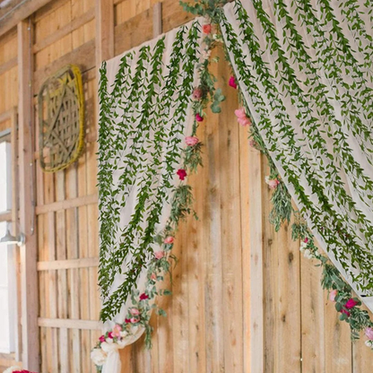 Leaves Garland Curtain Lights 